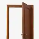 Minor wooden door repair