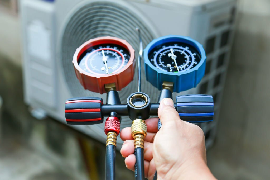 Repair & gas refill